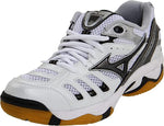 New Mizuno Wave Rally 2 Volleyball Shoes White/Black Womens Size 7