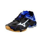New Mizuno Wmn W6.5 Wave Lightening Z2 Indoor Court Volleyball Shoe Blue/Black
