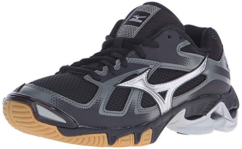 New Other Mizuno Women's 11 Wave Bolt 5 Volleyball-Shoes Black/Silver