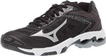 New Mizuno Wmn 10.5 Wave Lightning Z5 Indoor Court Volleyball Shoe Blk/Silver
