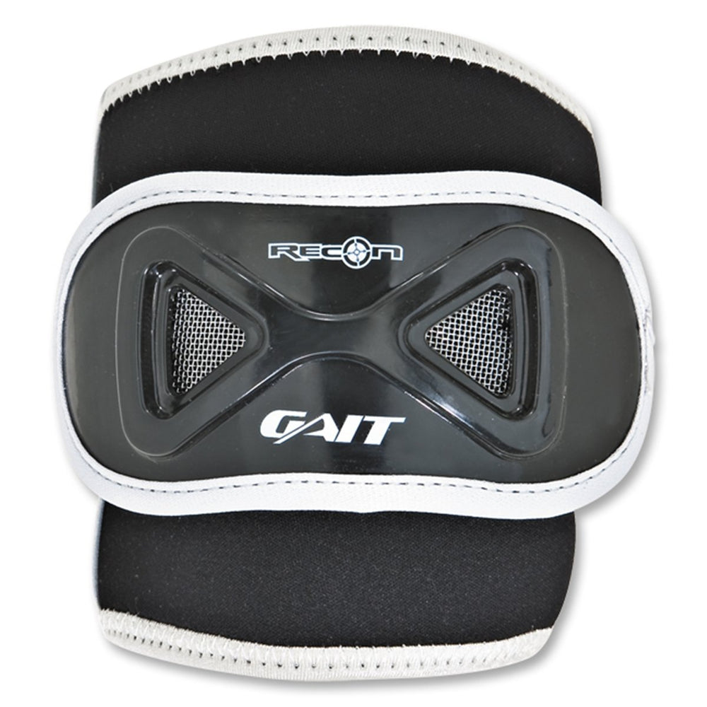 New Gait Lacrosse RECEC1 Protective Elbow Cap Large Black/White