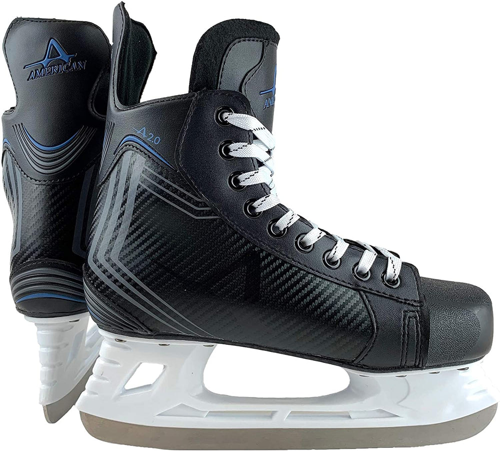 New American Athletic Shoe Boy's Ice Force Hockey Skates