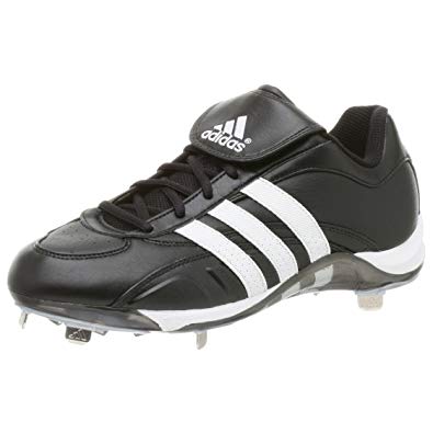 New Adidas Men's Excelsior 5 Low 14 Black/White Metal Cleat