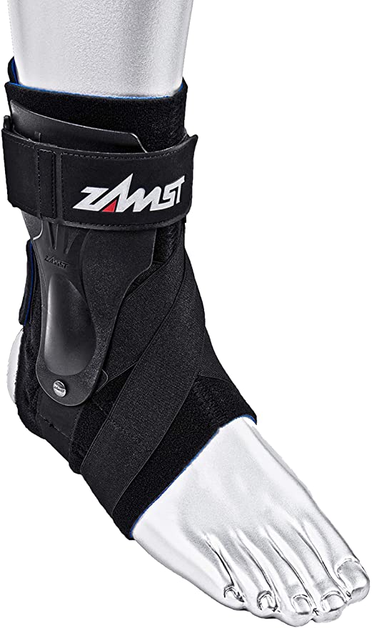 New Zamst A2-DX Left Ankle Brace, Black, X-Large