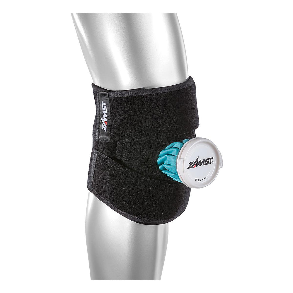 New Zamst W-1 Knee/Elbow Icing 478301 Black for ankle, knee, elbow  OSFA