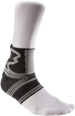 New McDavid Elite Engineered Elastic Achilles Tendon Ankle Sleeve Medium Blk/Wht