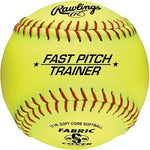 New Rawlings 11 Inch loth Cover Practice Softball Yellow 1 Dozen (12)