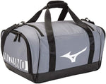 New Mizuno All Sport Duffle Bag L 18.5" x H 9.5" x W 12" Charcoal/Black