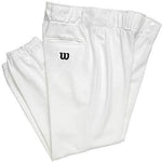 New Wilson Youth Classic Relaxed Fit Baseball Pant Medium White