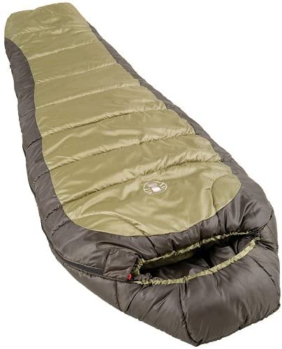 New Coleman 0°F Mummy Sleeping Bag for Big and Tall Adults 32 x 82