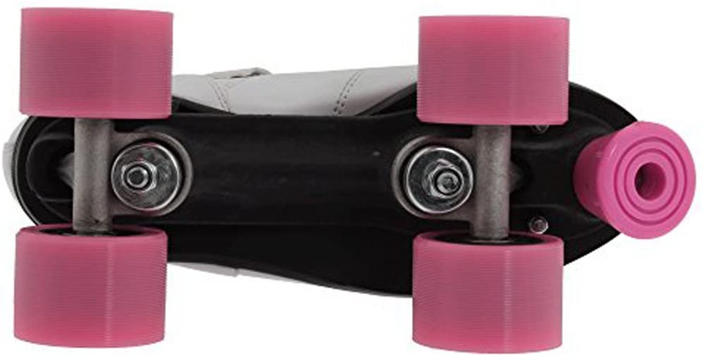 New Chicago Skates Bullet Ladies Speed Roller Skate –White/Pink Size 7 B-100W
