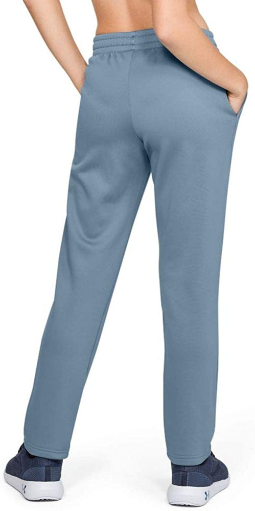 New Under Armour Boys' Armour Fleece Pants Size X-Large ASsh Gray