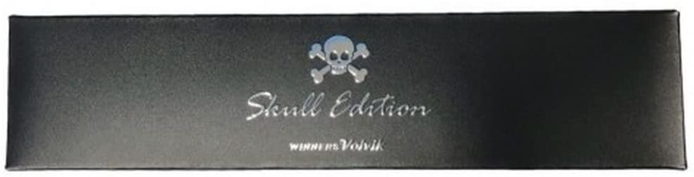 New Volvik Vivid Golf Balls Packs, Includes 'skull' ball marker Black/White