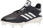 New Adidas Mens Adizero Afterburner V Metal Baseball Cleats Size 12 Black/White