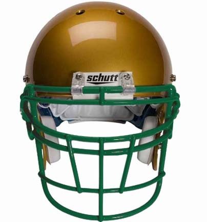 New Schutt Sports RJOP Sports Super Pro Football Helmet Facemask Dark Grn Adult