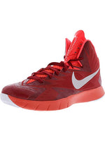 New Nike Zoom Lunar Hyperquickness TB Basketball Shoes Men 10 Red/Silver