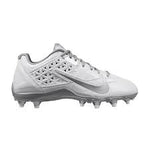 New Other Nike Speedlax 4 Womens 7 616300 100 White/Silver Molded Lacrosse Cleat