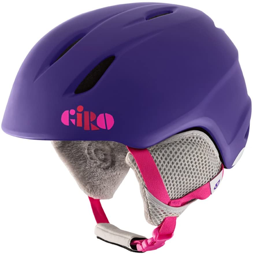 New Other Giro Launch Snow Helmet - Kids Matte Purple Clouds Small