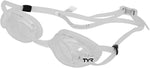 New TYR Velocity Racing Metallized Goggle Clear