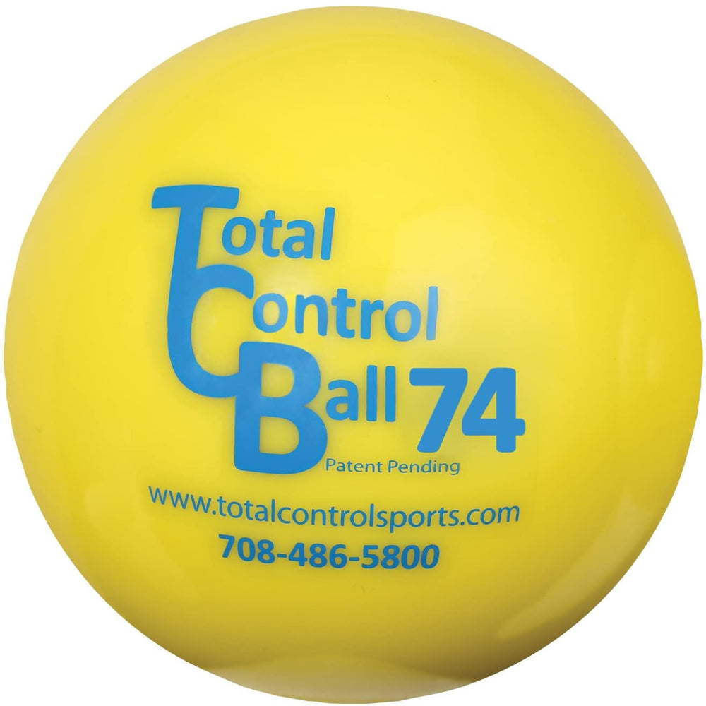 New Total Control Training Ball 74 (Pack of 6), Yellow