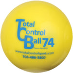 New Total Control Training Ball 74 (Pack of 6), Yellow
