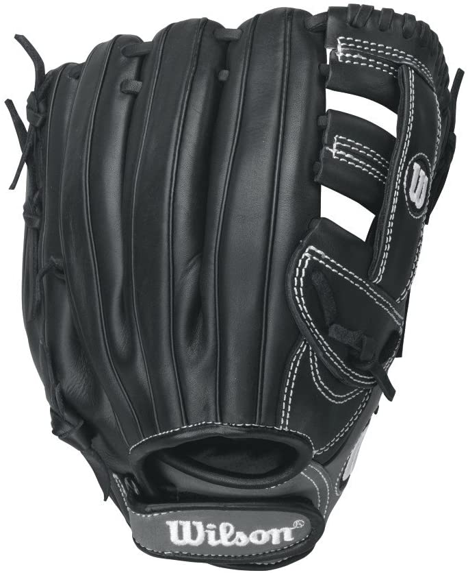 New Wilson Infield Glove Onyx Series A12RF15 11.75" Softball RHT Black/Blue