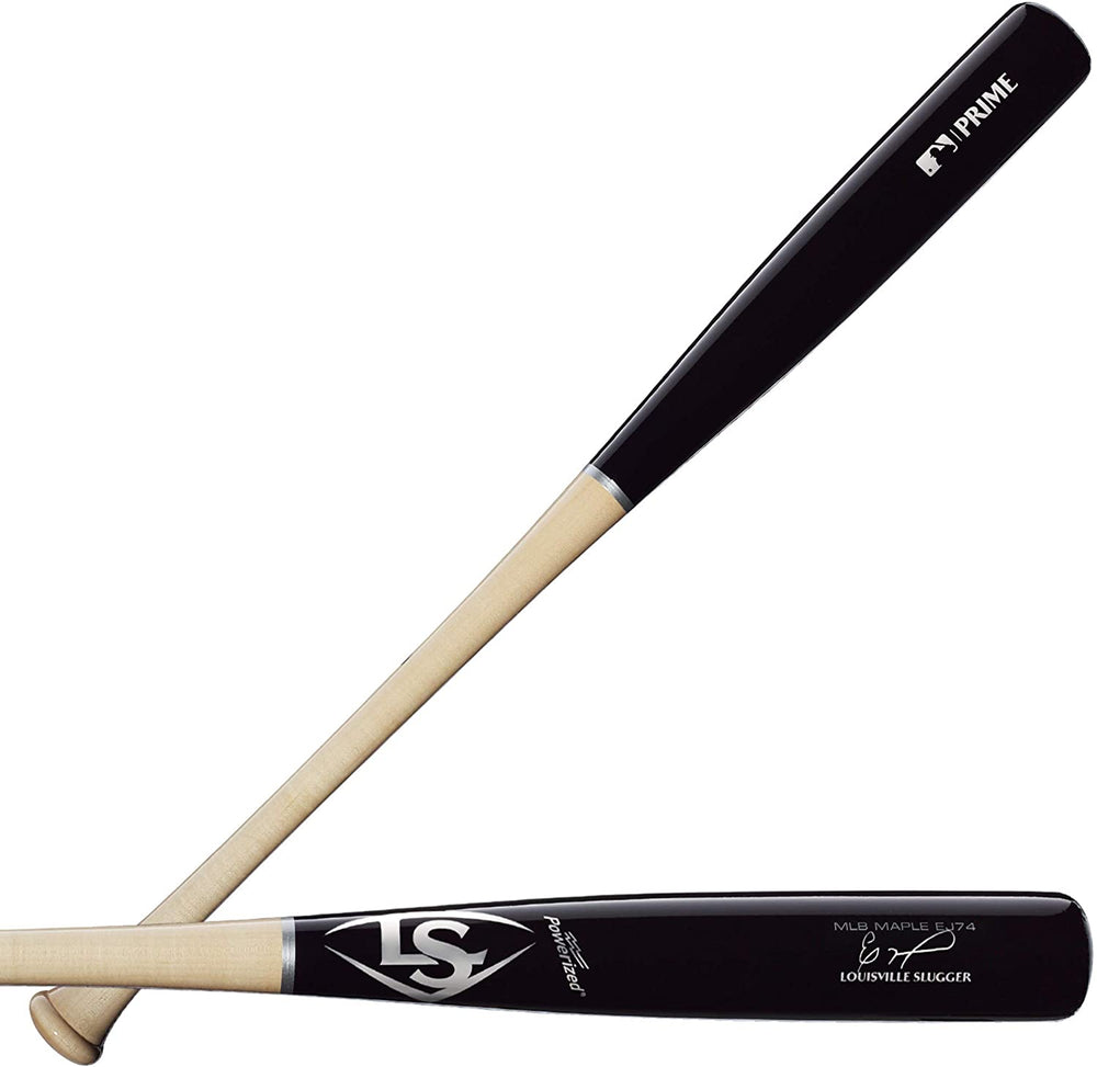 New Louisville Slugger Prime Jimenez Maple Ej74 Wood Baseball Bat 33 In Nat/BLk