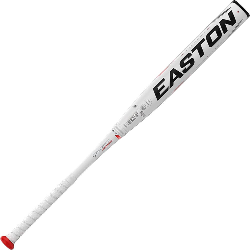 New Easton 2022 Ghost Advanced Fastpitch Softball Bat White/Red