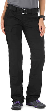 New 5.11 Tactical Women's Stryke Covert Cargo Pants Stretchable Gusseted Construction 10R Black