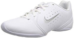 New Nike Women's Youth 11.5C Sideline III Insert Training Shoe White Leather