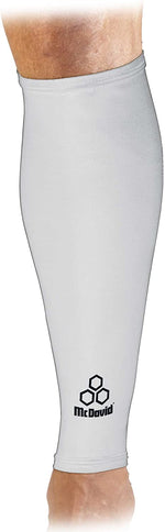 New McDavid Adult Large True Compression Calf Sleeve Prevents Injury White
