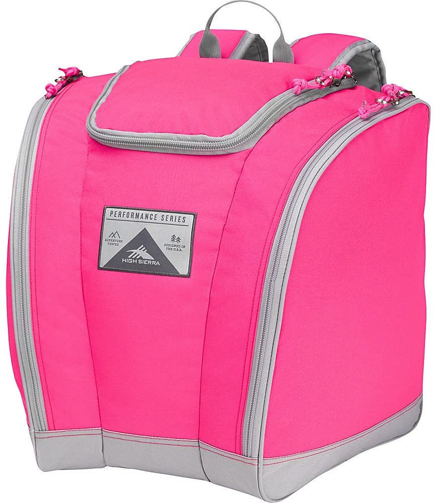 New High Sierra Junior Trapezoid Boot Bag Pink/Grey