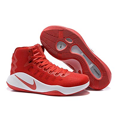 New Nike Hyperdunk 2016 TB Men 8 Basketball Shoes Red/Black 844368