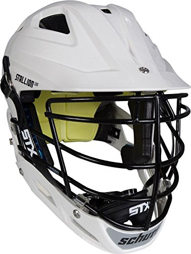 New Schutt STX Stallion 100 Youth Helmet 655500 White/Black Youth Extra Small