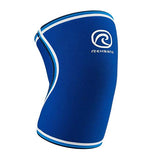 New Rehband Blue Line Knee Support 7084 7mm Blue/White Neoprene Medium