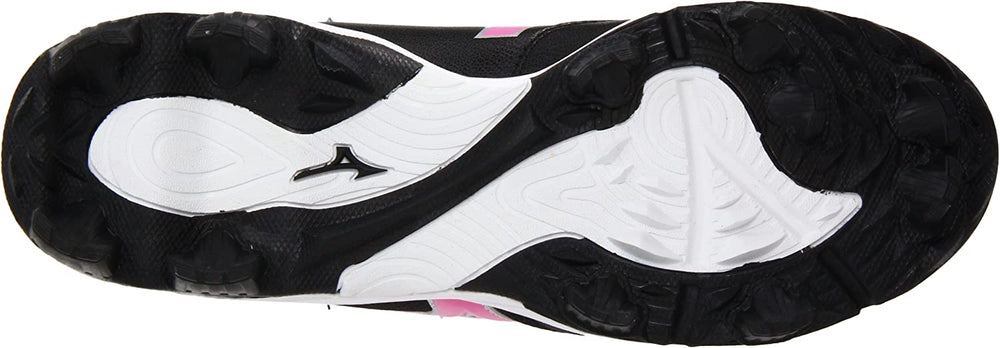 New Mizuno Finch Franchise 4 320394 Softball Cleats Womens 6.5 Black/Pink