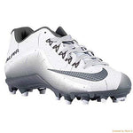 New Nike New Alpha Pro 2 TD Football Cleats Metallic White/Grey Men 10.5