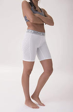 New RIP-IT Women's Period-Protection Softball Sliding Shorts X-Small White/Gray