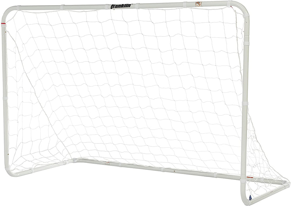 New Franklin Sports Competition Soccer Goal 6x4' Silver Easy Assembly