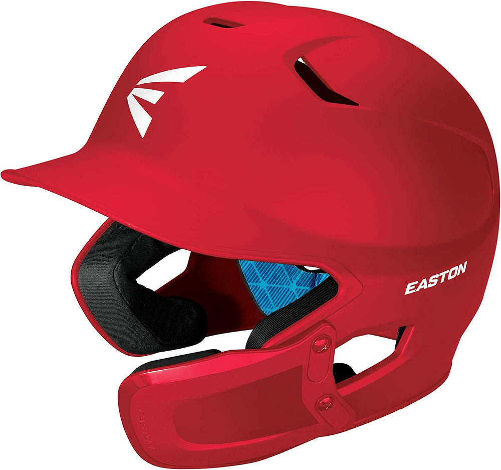 New Easton Z5 2.0 Batting Helmet w/Universal Jaw Guard Baseball/Softball Red 6 1/2-7 1/8