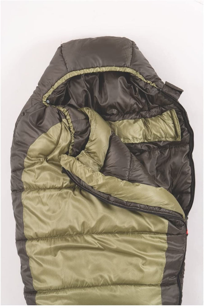 New Coleman 0°F Mummy Sleeping Bag for Big and Tall Adults 32 x 82