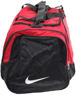 New Nike Brasilia 5 Medium Duffle Bag Red/Black 3 Pocket with Ventilation