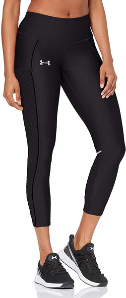 Women's ua armour fly fast raised hot sale thread crop