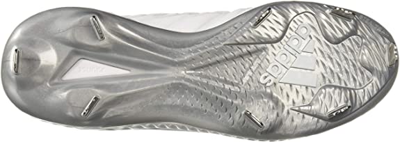 New adidas Men's Icon Bounce Baseball Cleats Size 16 White/Silver