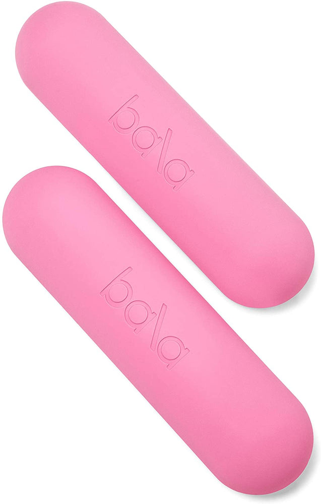 New Bala Bars - Set of 2 (3lb Each) Dumbbell Set Pink for any Workout