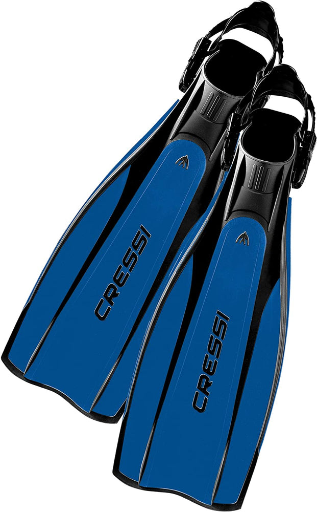 New Cressi Lightweight Well-Balanced Open Heel Swimming Fins Pro Light Mn 7.5/8