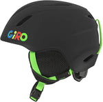 New Giro Launch Kids Snow Helmet Matte Black/Multi Small (52-55.5 cm)