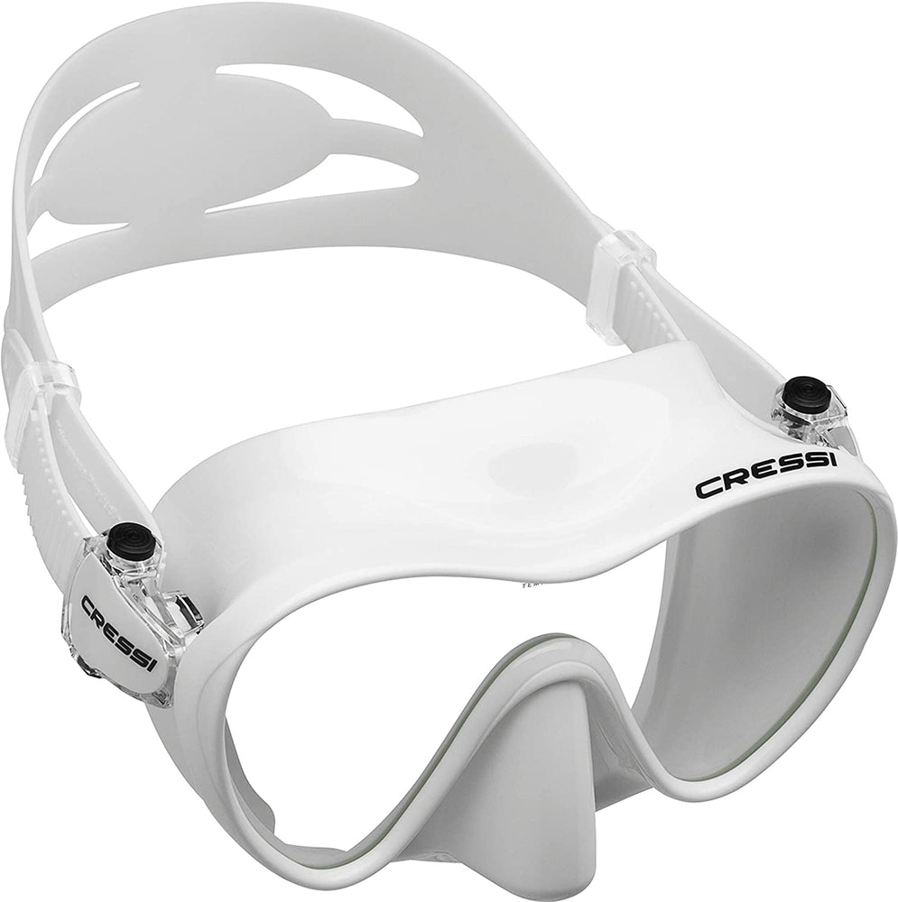 New Cressi F1, Scuba Diving Snorkeling Frameless Mask - Perfect Seal Silicone