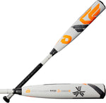 New Demarini CF (-10) USSSA Baseball Bat- 2 3/4" Barrel White/Orange