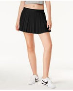 New Nike Women's Court Baseline Tennis Skirt XL Black